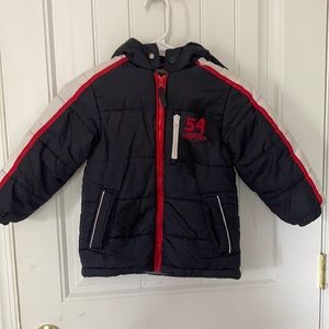Boy’s fleece lined winter coat